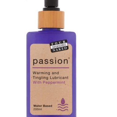FOUR SEASONS NAKED PASSION LUBRICANT PEPPERMINT 200ML