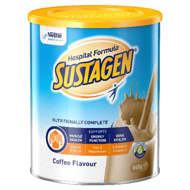 SUSTAGEN HOSPITAL FORMULA COFFEE POWDER 840G