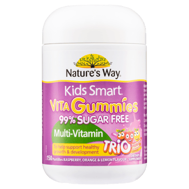 NATRUES WAY KIDS SMART VITA GUMMIES SUGAR FREE MULTI TRIO