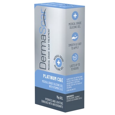 DERMASCAR PLATINUM C&E GEL 15G