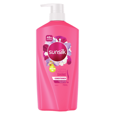 SUNSILK CONDITIONER ADDICTIVE BRILLIANT SHINE 700ML