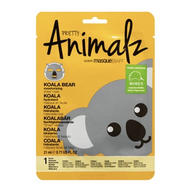 MASQUE BAR ANIMALZ FACE MASK KOALA 1 PACK