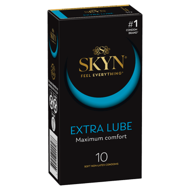 SKYN FEEL EVERYTHING CONDOMS EXTRA LUBE 10 PACK