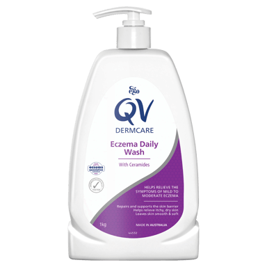 EGO QV DERMCARE ECZEMA DAILY WASH 1KG