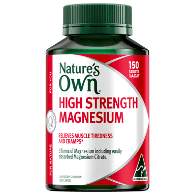 NATURES OWN HIGH STRENGTH MAGNESIUM 150 TABLETS