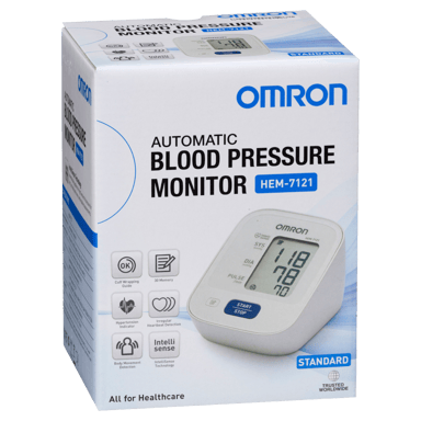 OMRON BLOOD PRESSURE MONITOR STANDARD HEM7121
