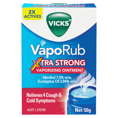 VICKS VAPORUB XTRA STRONG OINTMENT 50G