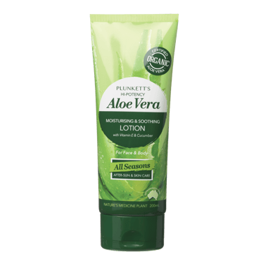 PLUNKETTS HI POTENCY ALOE VERA AFTERSUN MOISTURISER 200ML