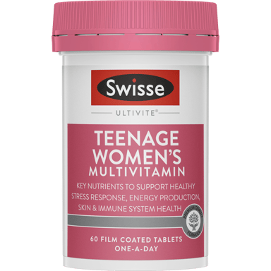SWISSE ULTIVITE WOMENS TEENAGE TABLETS 60