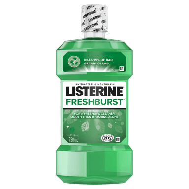 LISTERINE MOUTHWASH FRESHBURST 750ML