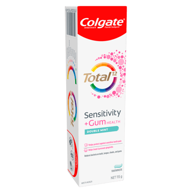 COLGATE TOOTHPASTE TOTAL SENSITIVITY + GUM MINT 115G