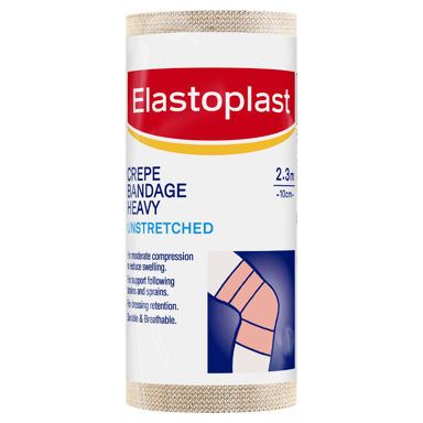 ELASTOPLAST HEAVY WEIGHT CREPE BANDAGE 10CM X 2.3M