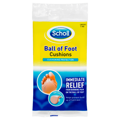 SCHOLL BALL OF FOOT CUSHIONS 1 PAIR