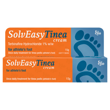 SOLVEASY TINEA CREAM FOR ATHLETES FOOT 15G