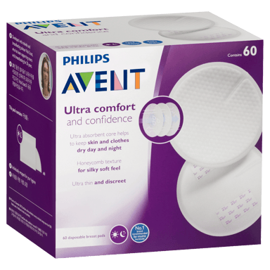 AVENT NURSING BREAST PADS 60 PACK