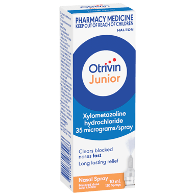 OTRIVIN JUNIOR NASAL SPRAY 10ML