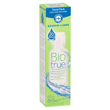 BIOTRUE TRAVEL PACK SOLUTION 60ML