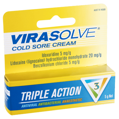 VIRASOLVE COLD SORE CREAM 5G