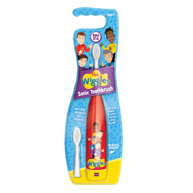 PIKSTERS TOOTHBRUSH THE WIGGLES KIDS POWER SONIC 1 PACK