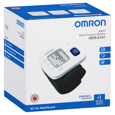 OMRON BLOOD PRESSURE MONITOR WRIST HEM6161