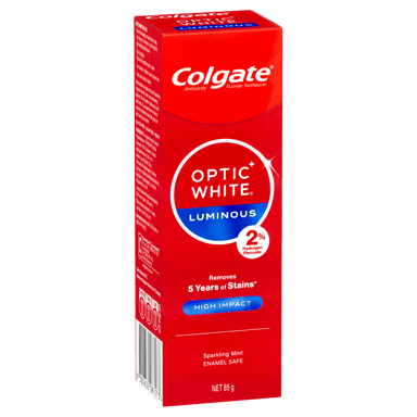 COLGATE TOOTHBRUSH OPTIC WHITE HIGH IMPACT 85G