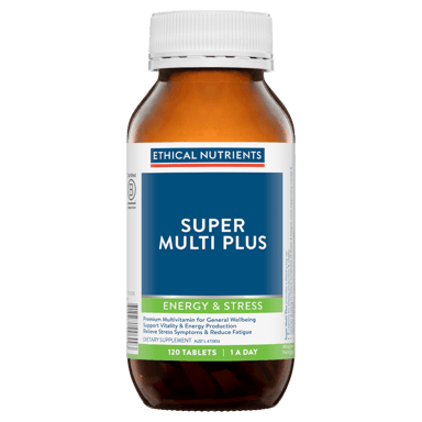 ETHICAL NUTRIENTS SUPER MULTI PLUS 60 TABLETS