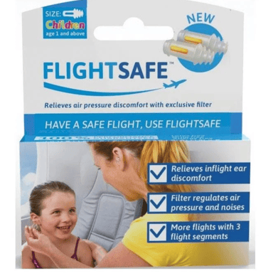 FLIGHT SAFE CHILD EAR PLUGS