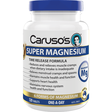 CARUSOS SUPER MAGNESIUM 120 TABLETS