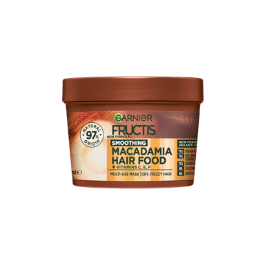 GARNIER FRUCTIS HAIR FOOD MACADAMIA TREATMENT 390ML