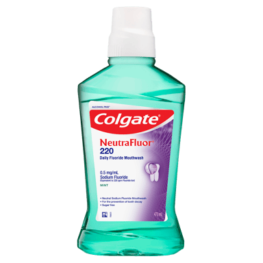 COLGATE MOUTHWASH NEUTRAFLUOR 220 ALCOHOL FREE 473ML