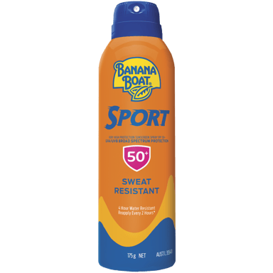 BANANA BOAT SPORT SUNSCREEN AEROSOL SPRAY SPF50+ 175G