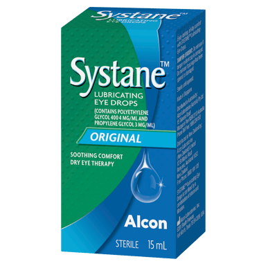 SYSTANE ORIGINAL LUBRICANT EYE DROPS 15ML