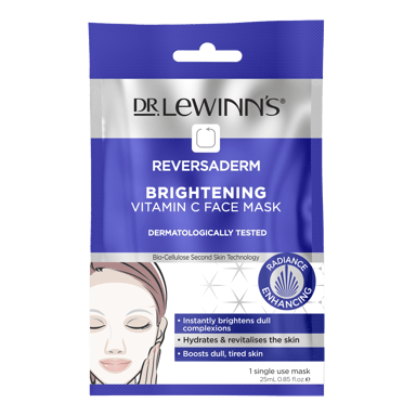 DR LEWINNS BRIGHTENING VITAMIN C FACE MASK 1 PACK