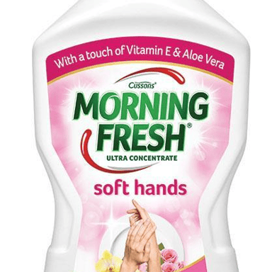 MORNING FRESH SOFT HANDS DISHWASHING LIQUID VANILLA 350ML