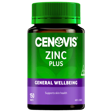 CENOVIS ZINC PLUS 150 TABLETS