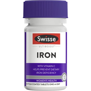 SWISSE ULTIBOOST IRON TABLETS 30
