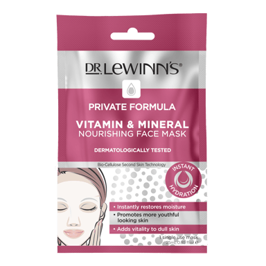 DR LEWINNS PRIVATE FORMULA VITAMIN & MINERAL FACE MASK 1 PACK