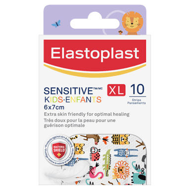ELASTOPLAST KIDS SENSITIVE XL 10 PACK
