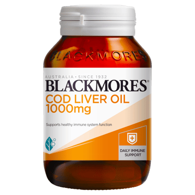 BLACKMORES COD LIVER OIL 1000MG 80 CAPSULES