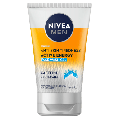 NIVEA MEN ACTIVE ENERGY FACE WASH 100ML
