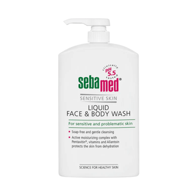 SEBAMED FACE & BODY WASH 1 LITRE