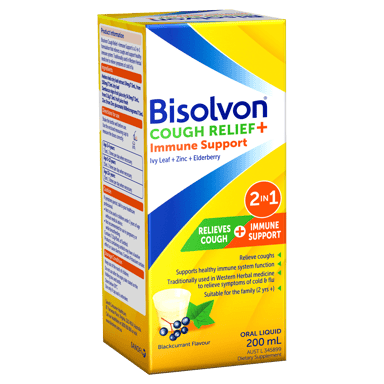 BISOLVON CHESTY COUGH + IMMUNE SUPPORT 200ML