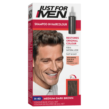 JUST FOR MEN MEDIUM DARK BROWN