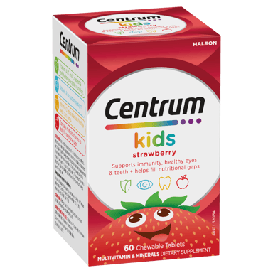 CENTRUM KIDS 60 CHEWABLE TABLETS