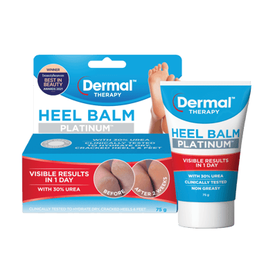 DERMAL THERAPY HEEL BALM PLATINUM 75G