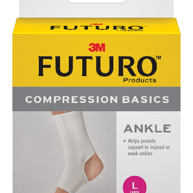 FUTURO BASIC SPORT ELASTIC ANKLE BRACE  LARGE