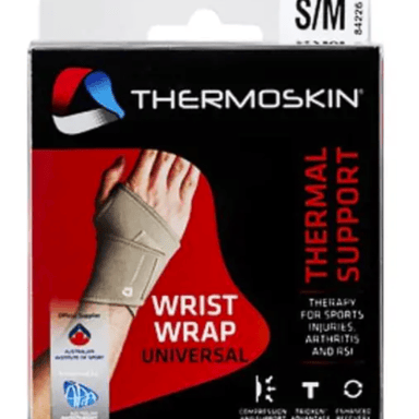 THERMOSKIN UNIVERSAL WRIST WRAP SMALL/MEDIUM