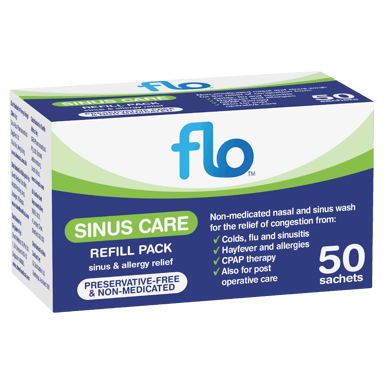FLO SINUS CARE REFILL 50 SACHETS