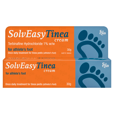 SOLVEASY TINEA CREAM FOR ATHLETES FOOT 30G