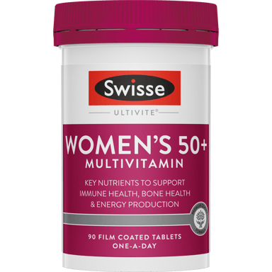 SWISSE ULTIVITE WOMENS 50+ MULTIVITAMIN TABLETS 90